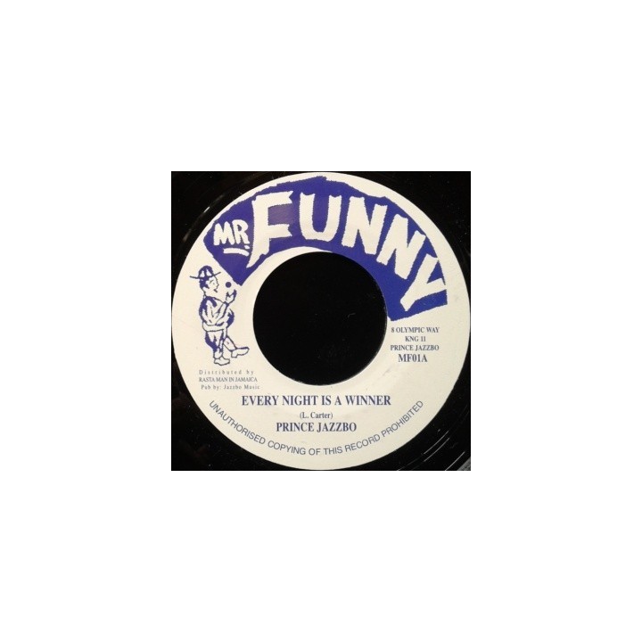 Prince Jazzbo - Every Nigger is a Winner 7''