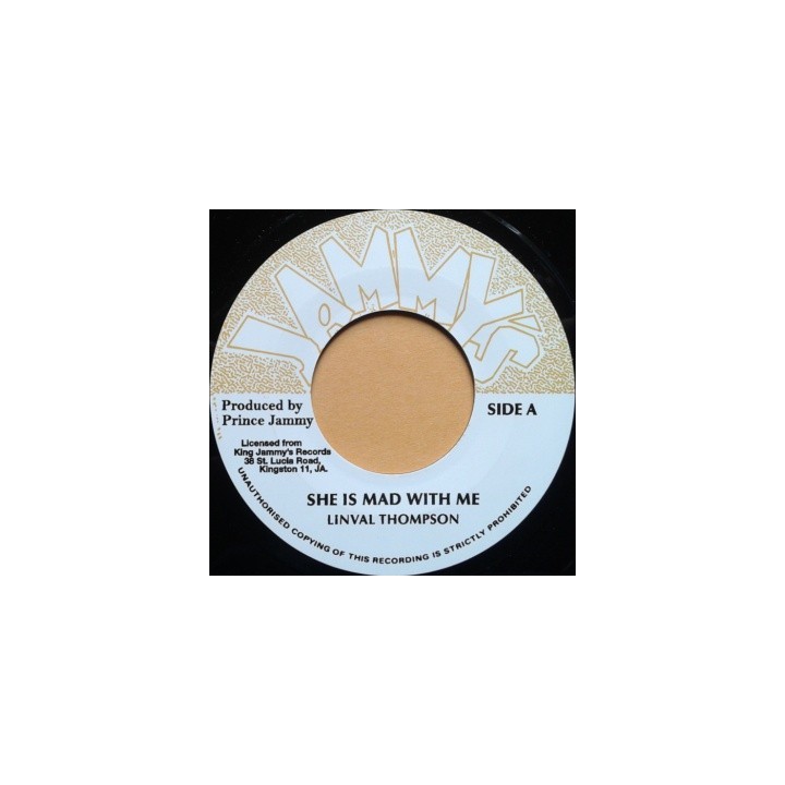 Linval Thompson - She is Mad with me 7''