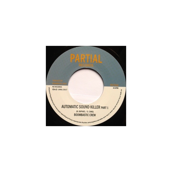 Boombastic Crew - Automatic Sound Killer 7''