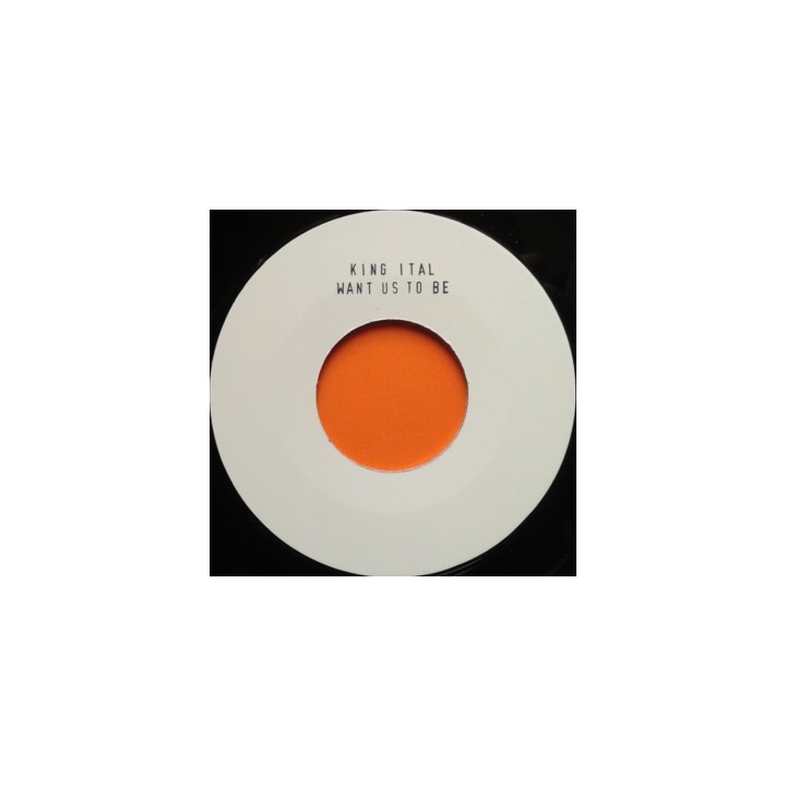 King Ital - Want us to Be 7''