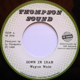 Wayne Wade - Down in Iran 7''