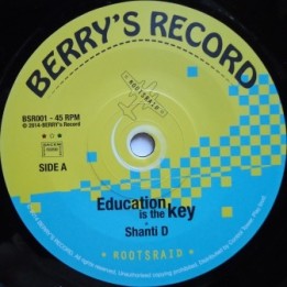 Shanti D - Education is the Key 7''