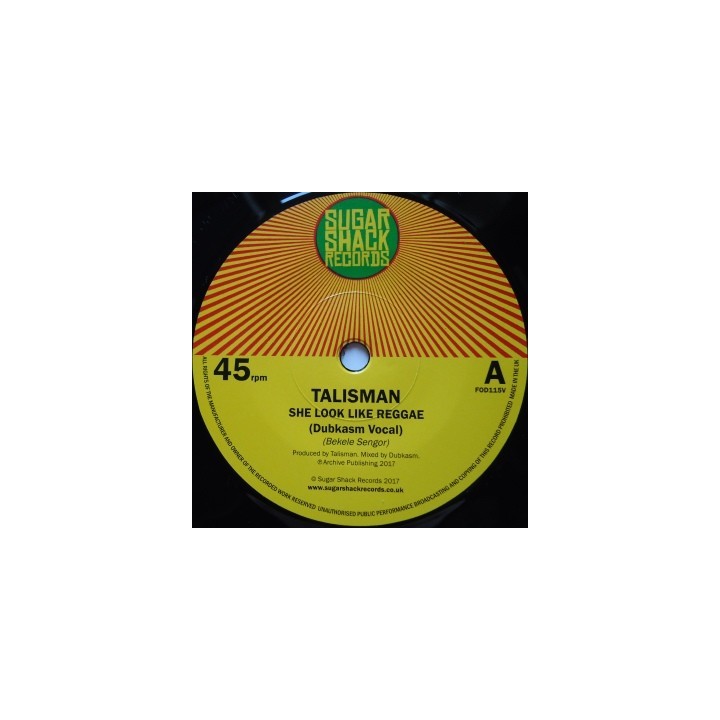 Talisman & Dubkasm - She Look like Reggae 7''