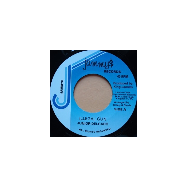 Junior Delgado - Illegal Gun 7''