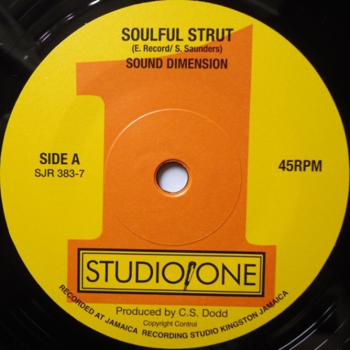 Sound Dimension - Soulful Strut / Time is Tight 7''