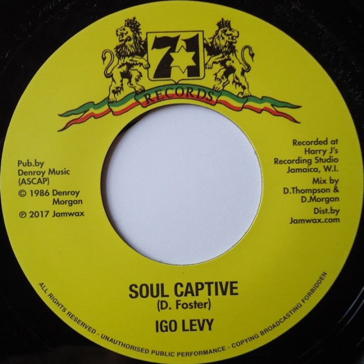 Igo Levy - Soul Captive 7''