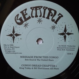 Bob Soul - Message From The Congo 12''