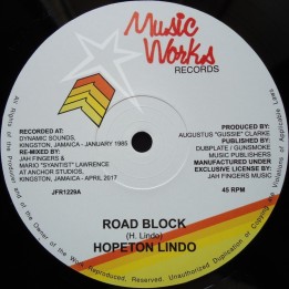 Hopeton Lindo - Road Block 12''