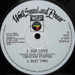 Creation Stepper - Jah Love 12''