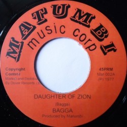 Bagga - Daughter of Zion 7''