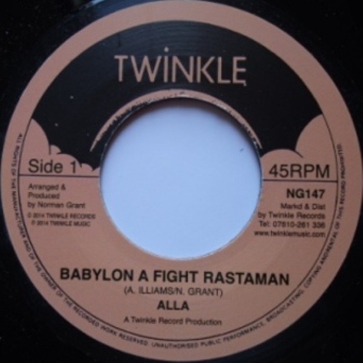 Alla - Babylon a Fight Rastaman 7''