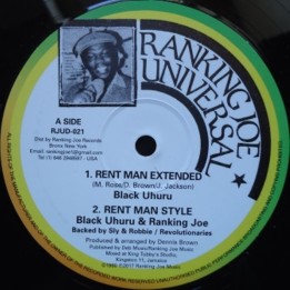 Black Uhuru - Rent Man 12"