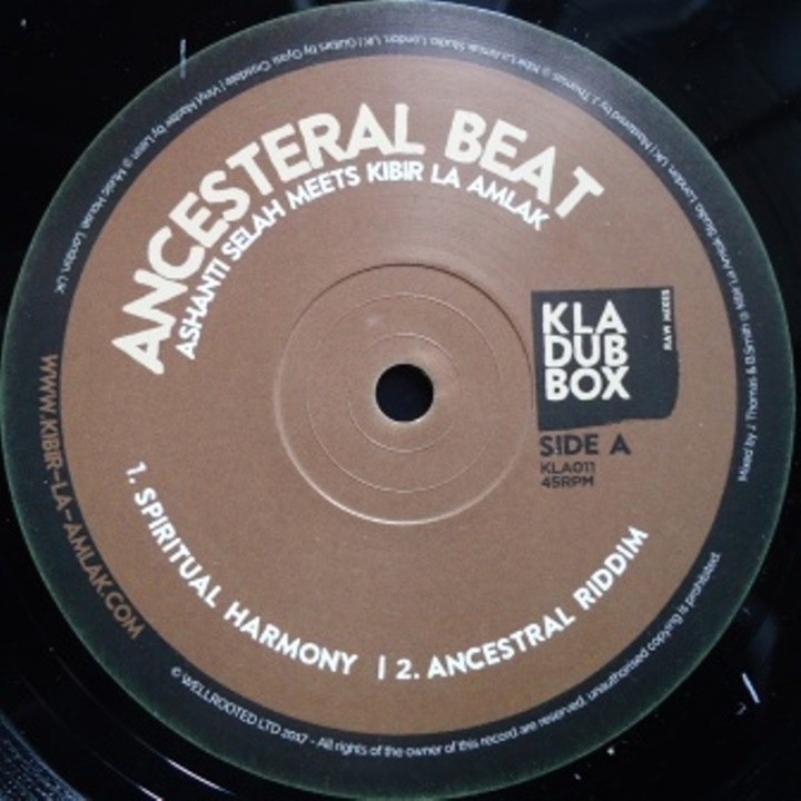 Kibir La Amlak featuring Ashanti Selah - Ancestral Beat 10"