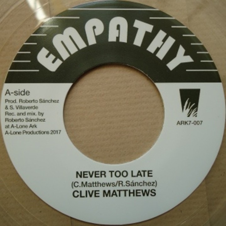 Clive Matthews - Never Too Late 7"