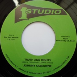 Johnny Osbourne - Truth and Rights 7"