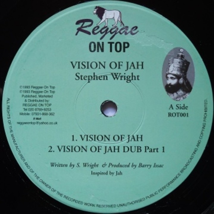 Steven Wright - Vision of Jah 12"