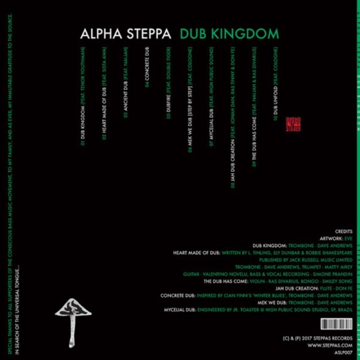 Alpha Steppa - Dub Kingdom LP