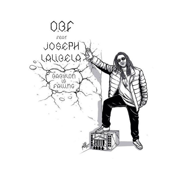 O.B.F. Feat Joseph Lalibela ‎– Babylon Is Falling / How You Feel 12"