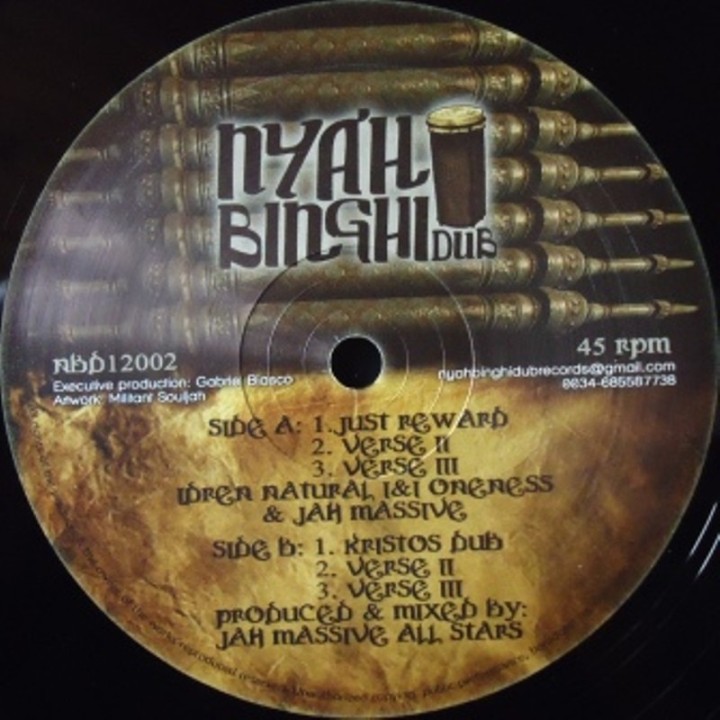 Idren Natural I&I Oneness - Just Reward 12"