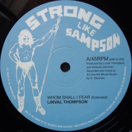 Linval Thompson - Whom Shall I Fear 10"