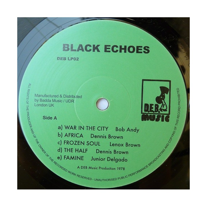 VA - Black Echoes LP
