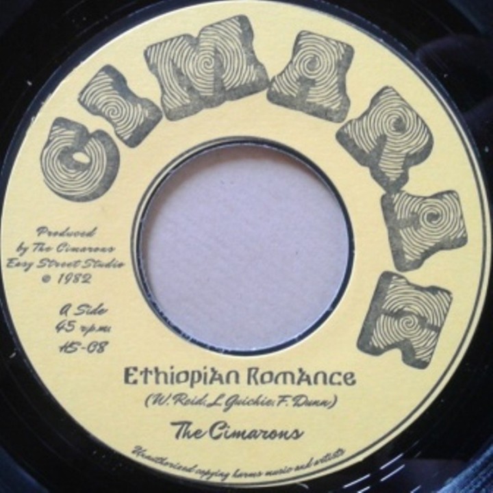 The Cimarons - Ethiopian Romance 7"