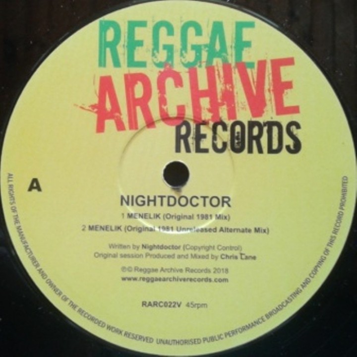 Nightdoctor - Menelik 12"