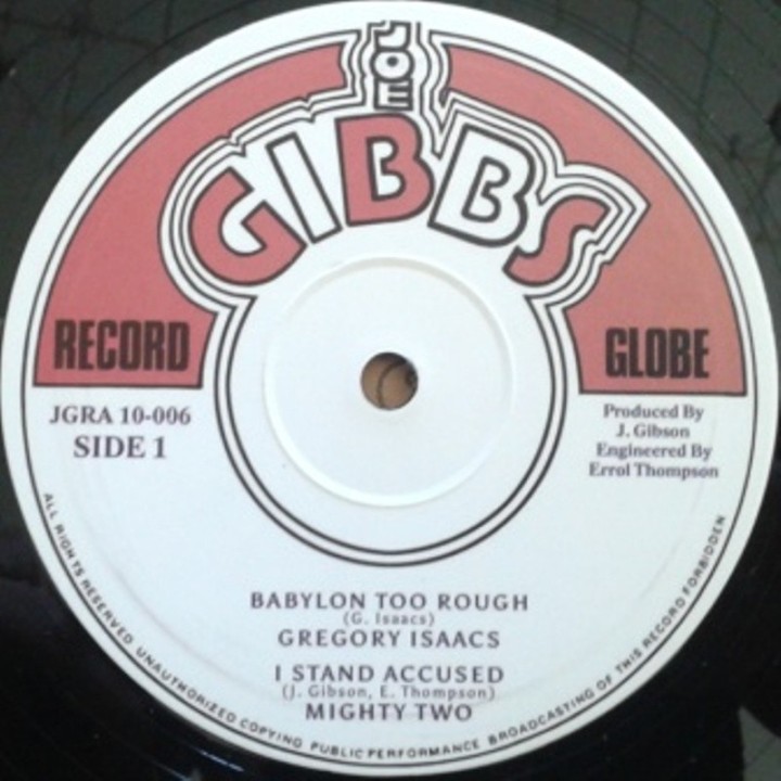 Gregory Isaacs - Babylon Too Rough 10"