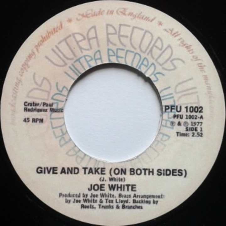 Joe White - Give And Take (On Both Sides) 7"