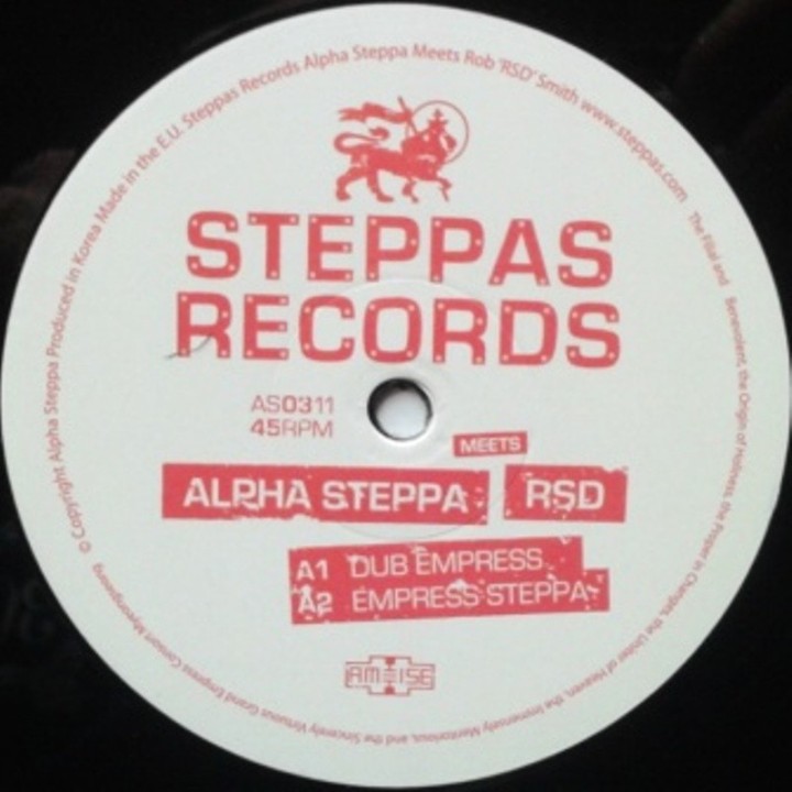 Alpha Steppa meets RSD - Dub Empress 12"