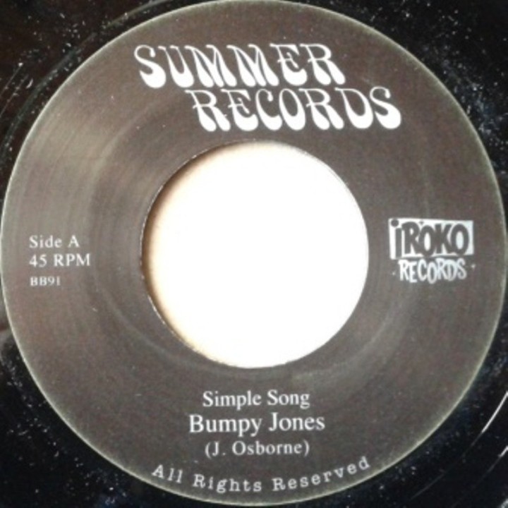 Bumpy Jones - Simple Song 7"