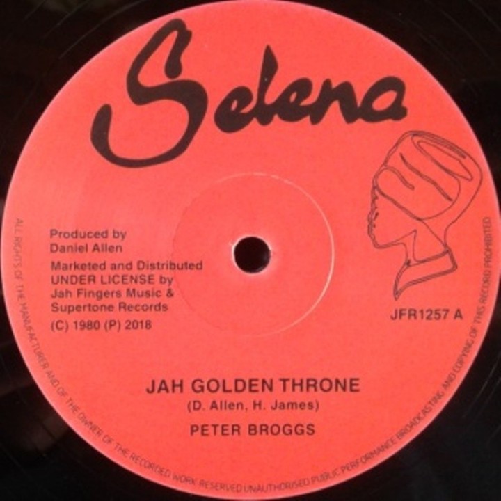 Peter Broggs - Jah Golden Throne 12"