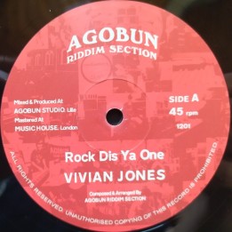 Vivian Jones - Rock Dis Ya One 12"