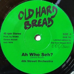 4th Street Orchestra - A Who Seh 7"
