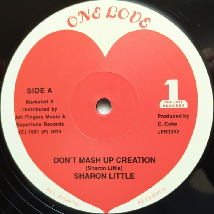 Sharon Little - Don't Mash Up Creation 12"