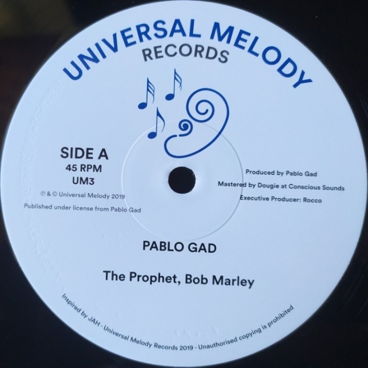 Pablo Gad - The Prophet Bob Marley 12"