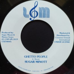 Sugar Minott - Ghetto People 7"