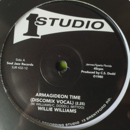 Willie Williams - Armagideon Time 12"