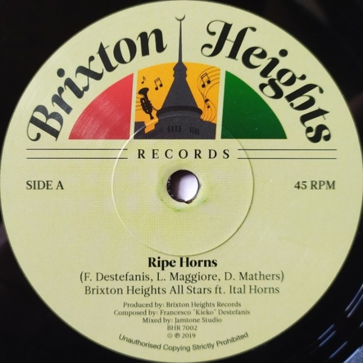 Brixton Heights All Stars ft. Ital Horns - Ripe Horns 7"