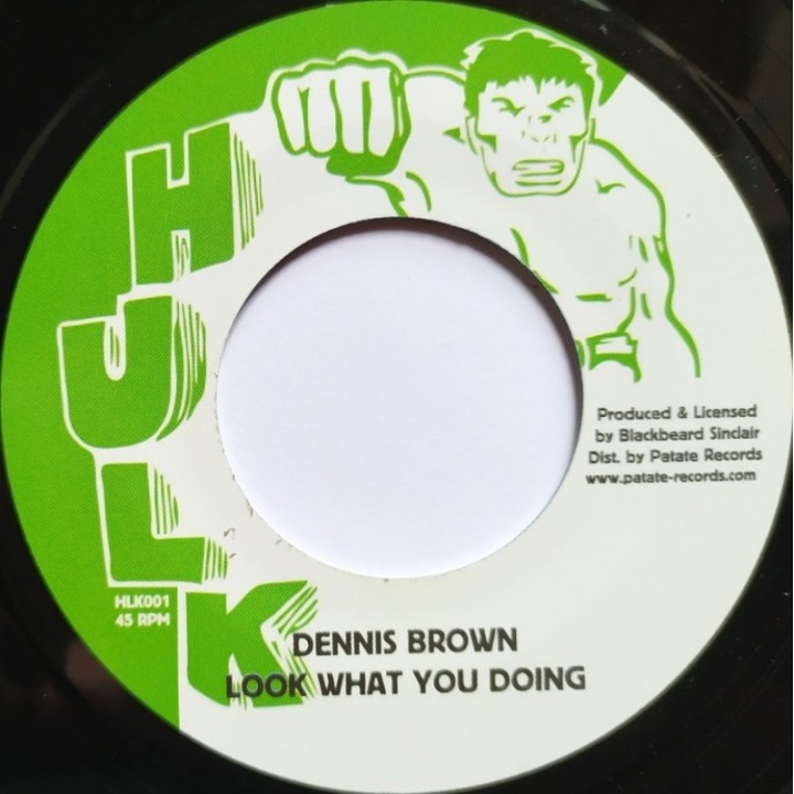 Dennis Brown - Look What You Doing 7"