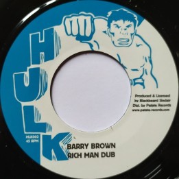 Barry Brown - Rich Man Poor Man 7"