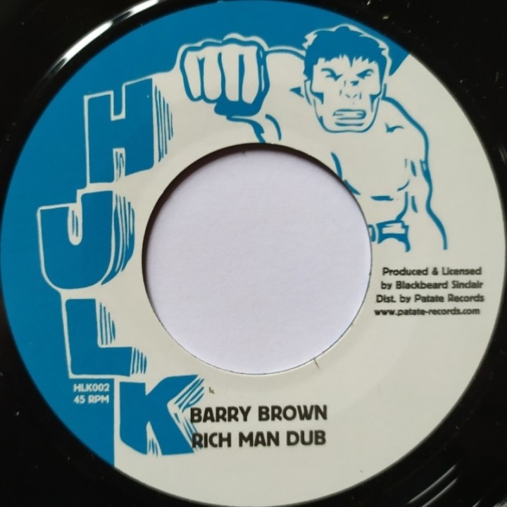 Barry Brown - Rich Man Poor Man 7"