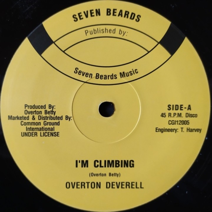 Overton Deverell ‎– I'm Climbing 12"