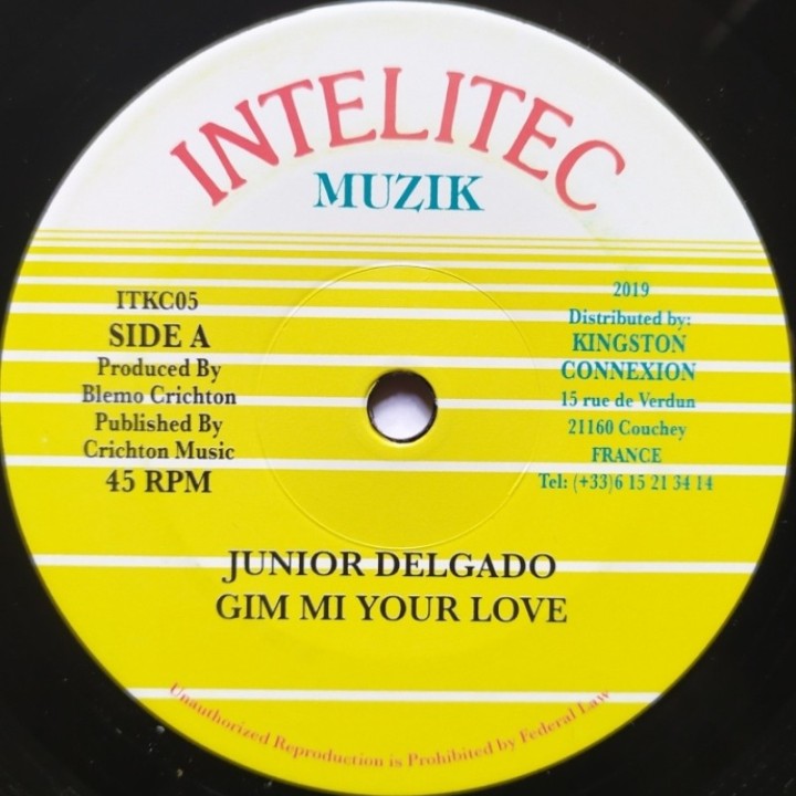 Junior Delgado - Gim Mi Your Love 7"