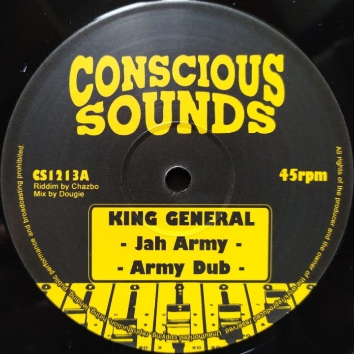 King General - Jah Army 12"
