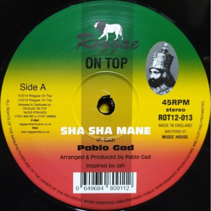 Pablo Gad - Sha Sha Mane 12"