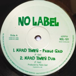 Pablo Gad - Hard Times 10"