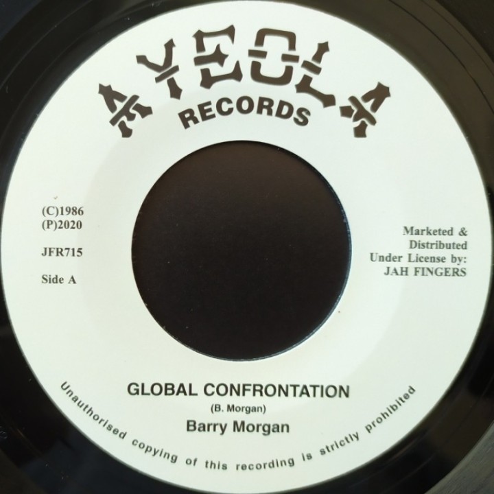 Barry Morgan - Global Confrontation 7"