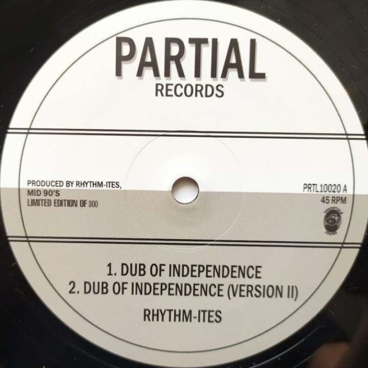 Rhythm-Ites ‎– Dub Of Independence 10"
