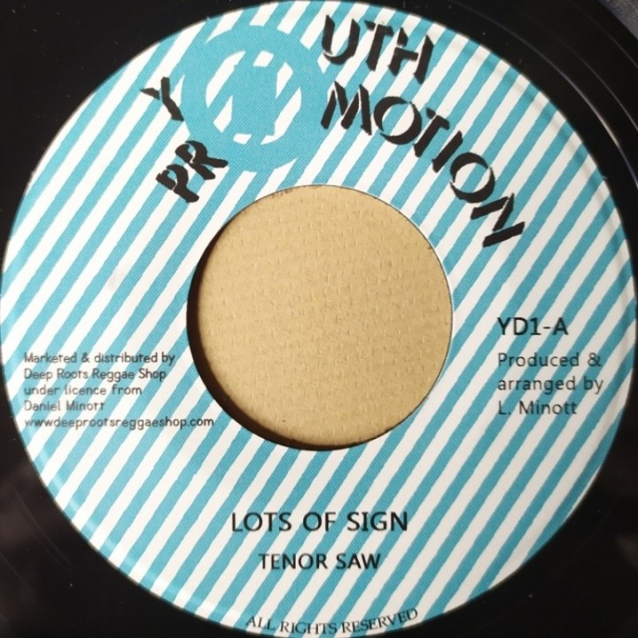 Tenor Saw - Lots Of Sign 7"
